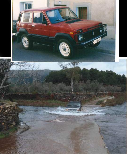 Lada Niva y Ford Explorer 4x4