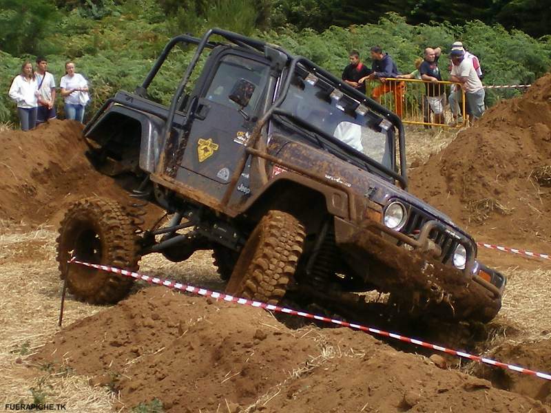 Jeep Wrangler trial 4x4