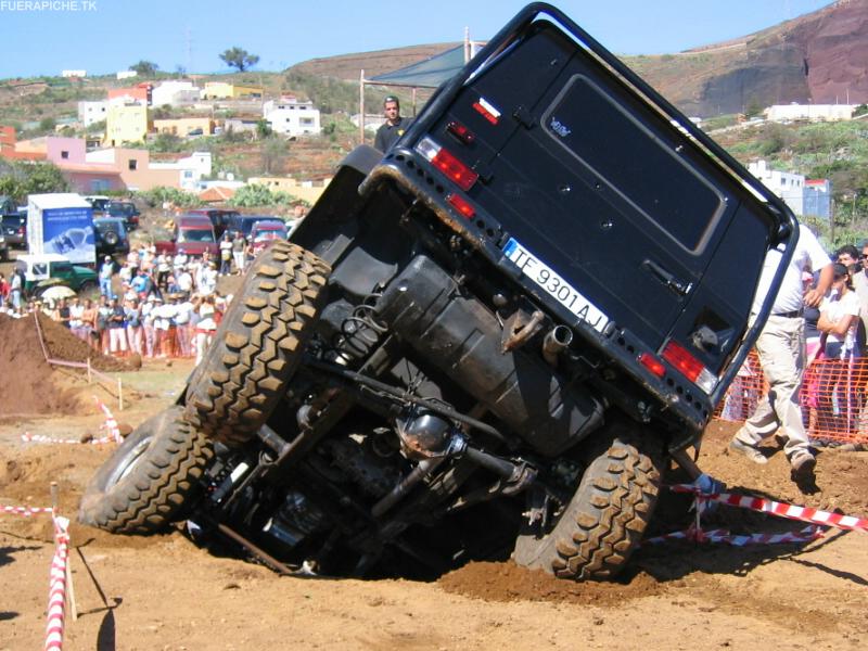 Mercedes G trial 4x4