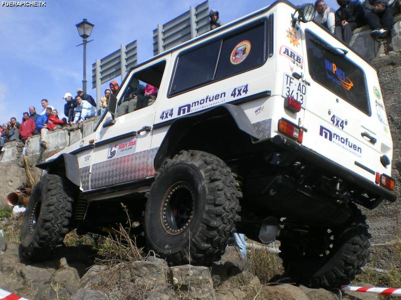 Mercedes G v8 trial 4x4