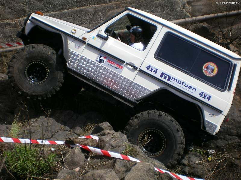 Mercedes G v8 trial 4x4