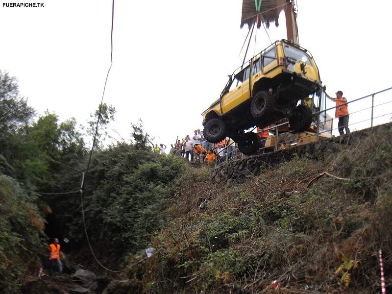 Rescate Land Rover Discovery trial 4x4