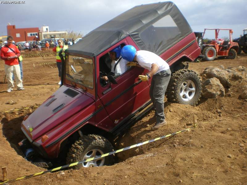 Mercedes G trial 4x4