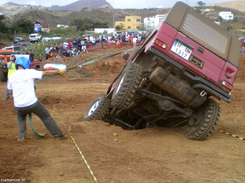 Mercedes G trial 4x4