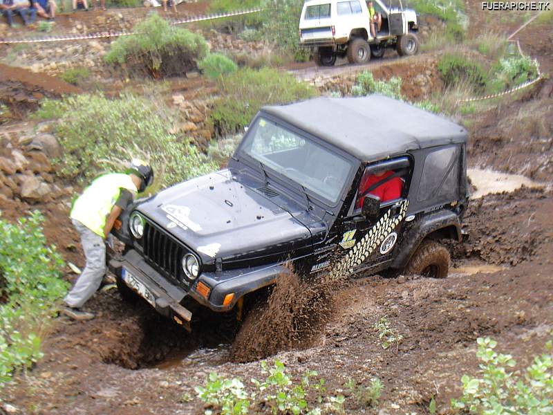 Jeep Wrangler trial 4x4