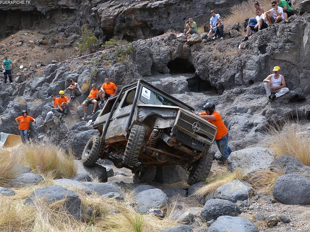 Mercedes G trial 4x4