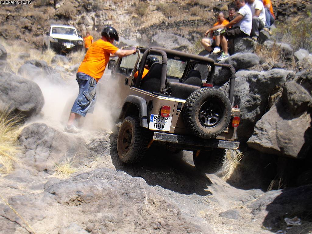 Jeep Wrangler TJ trial 4x4