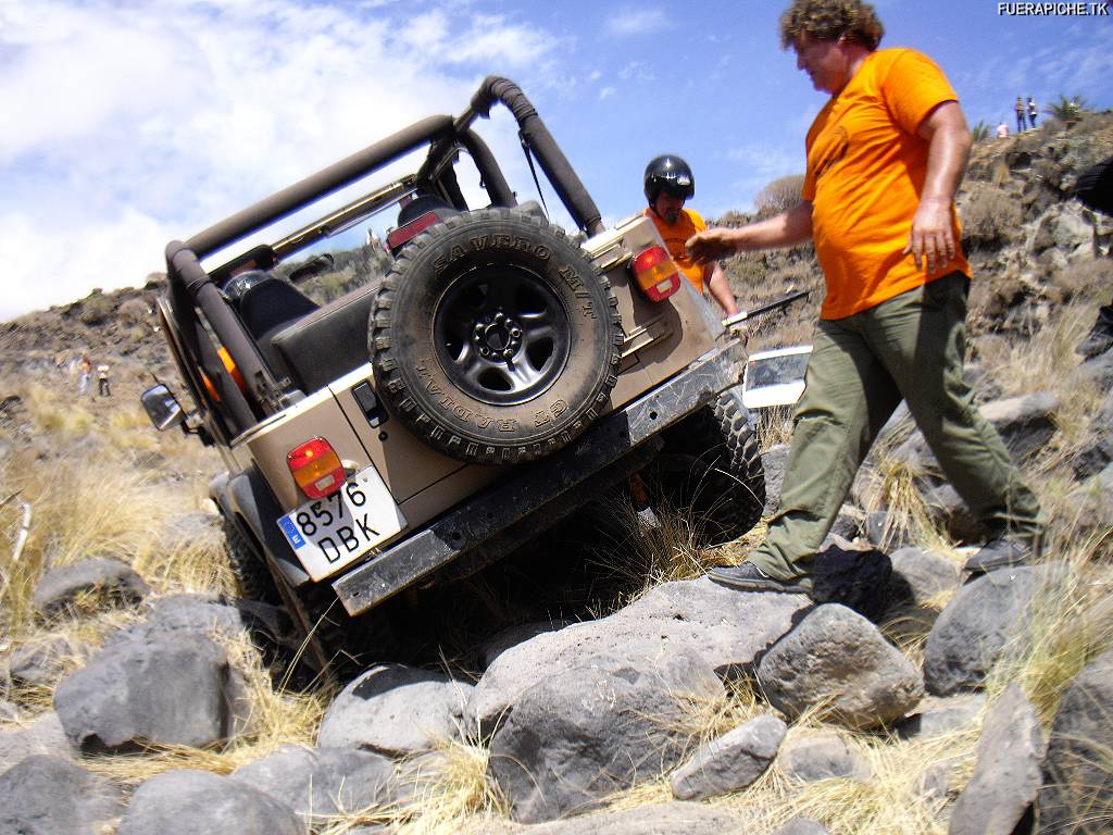 Jeep Wrangler TJ trial 4x4