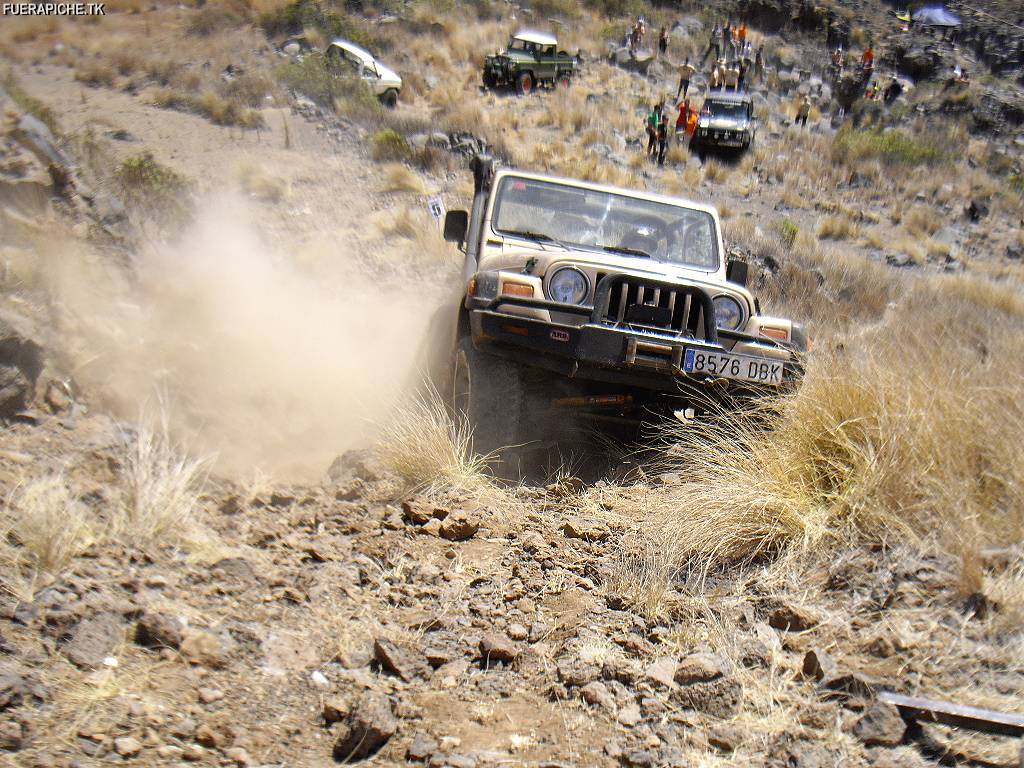 Jeep Wrangler TJ trial 4x4